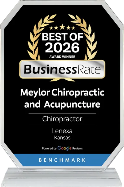 Best of 2026 Award Winner - BusinessRate - Meylor Chiropractic and Acupuncture, Chiropractor, Lenexa Kansas - Powered by Google Reviews