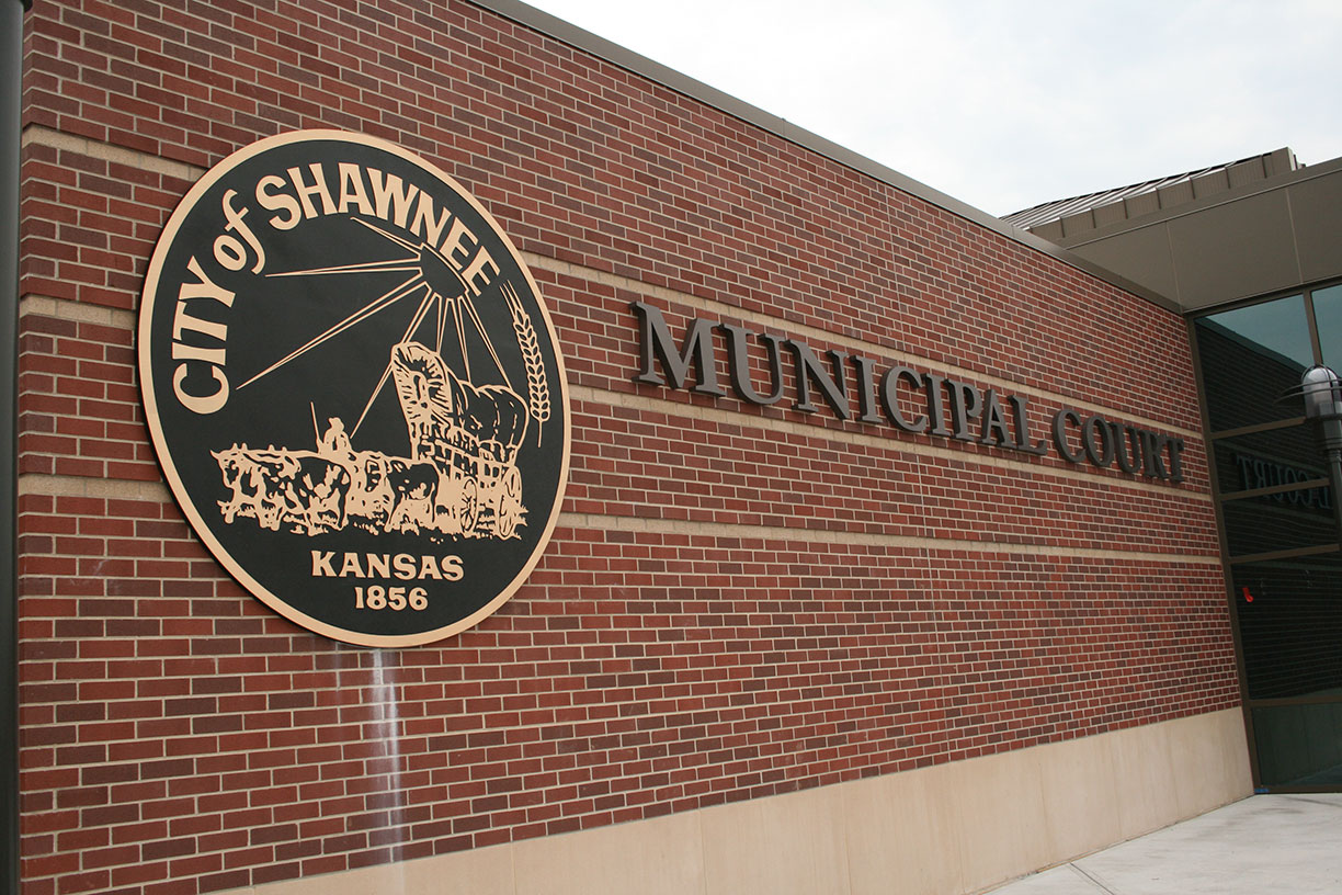 City of Shawnee Municipal Court building with official seal
