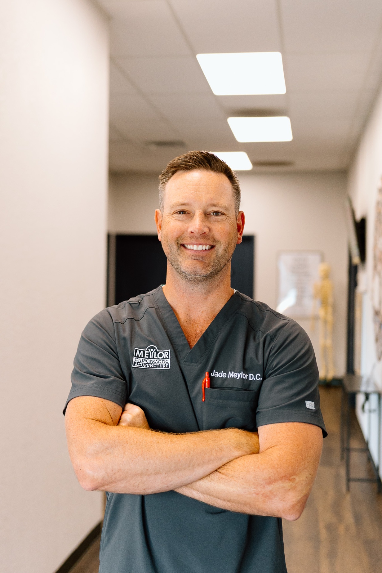 Dr. Jade Meylor Lenexa chiropractor providing expert chiropractic care and acupuncture